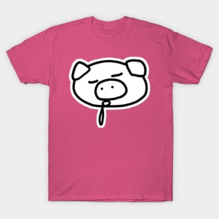 Sleeping Boo the kawaii pig. T-Shirt